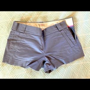 J. Crew Gray Chino Shorts, Size 4